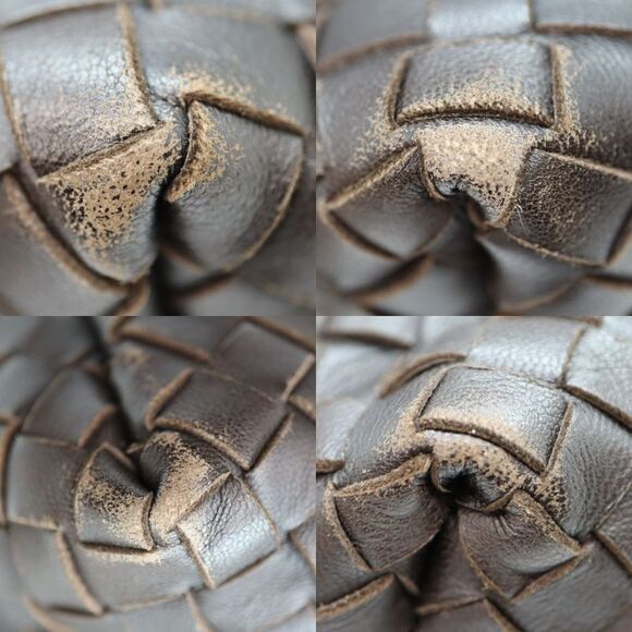 Bottega Veneta One Shoulder Bag Leather Brown - Picture 9 of 9